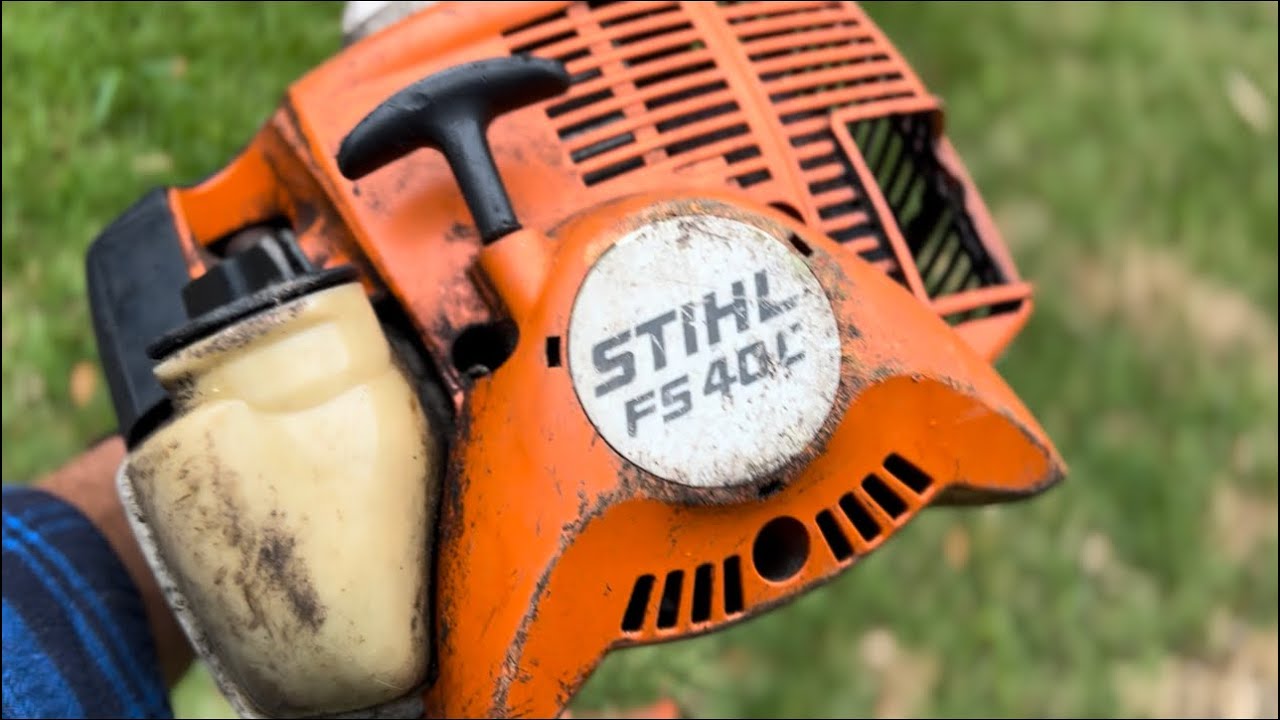 STILL THE GREATEST  Curved Shaft String Trimmer Of All Time Stihl FS 40c