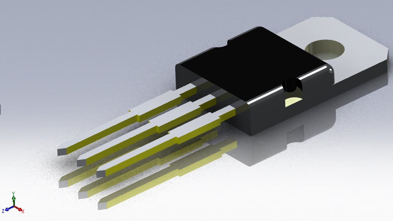 SolidWorks P Tutorial #52: Transistor Modelling
