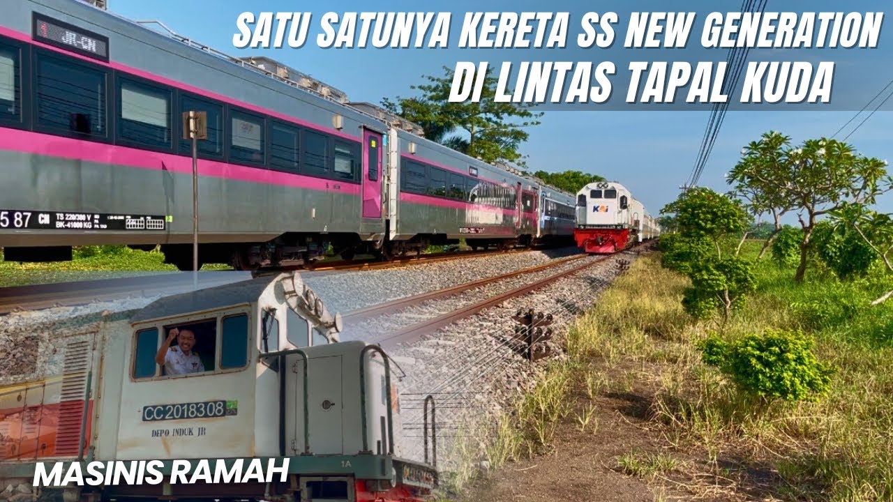 CUMA KERETA INI YANG SSNG DI JALUR TIMUR | Hunting Kereta Pagi di Stasiun Rejoso