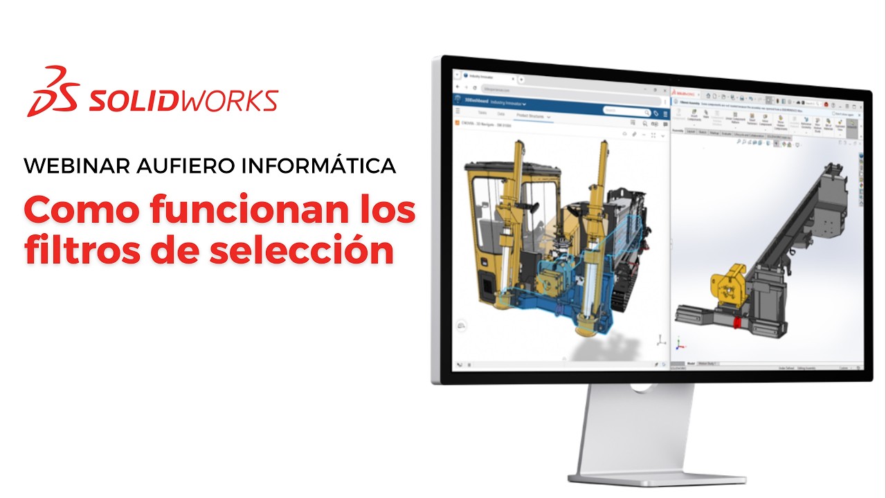 Sesión en vivo Solidworks: Como funcionan los filtros de selección