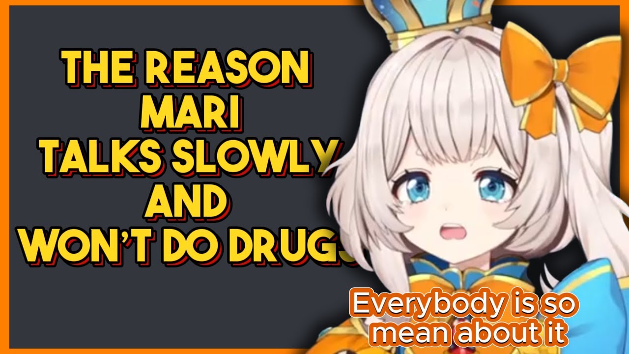 Mari Explains Why She Talks So Slowly And is Afraid of Drugs 👀| MariMari_EN Clips #phaseconnect
