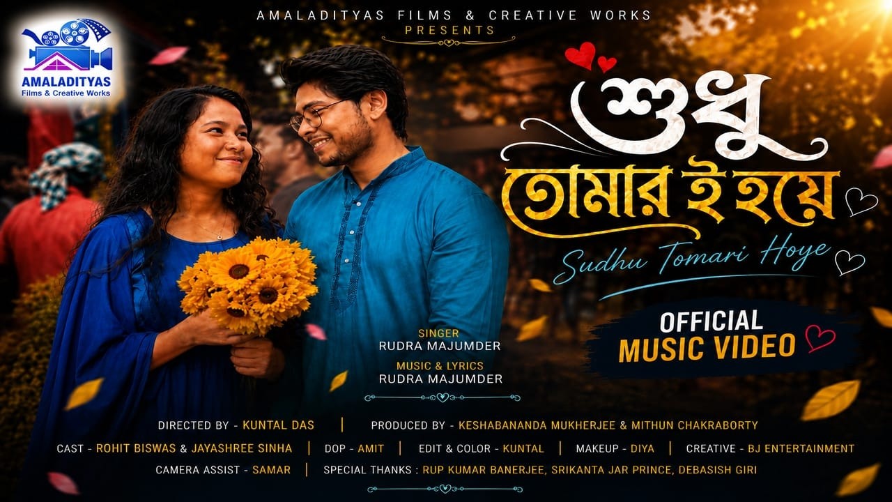 Sudhu Tomari Hoye - শুধু তোমারই হয়ে | Official Music Video | Amaladityas Films