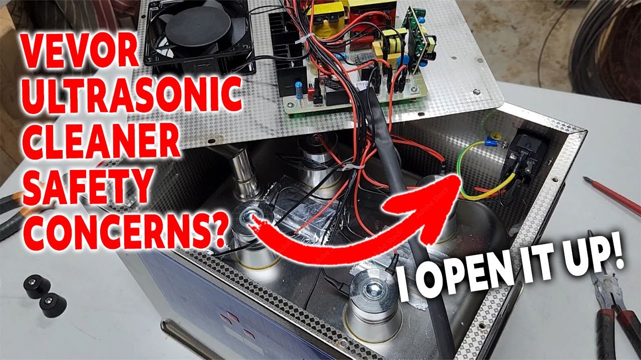 Проверка безопасности ультразвуковой ванны VEVOR (разборка JPS 40A) | Расследование отзыва в Вели...