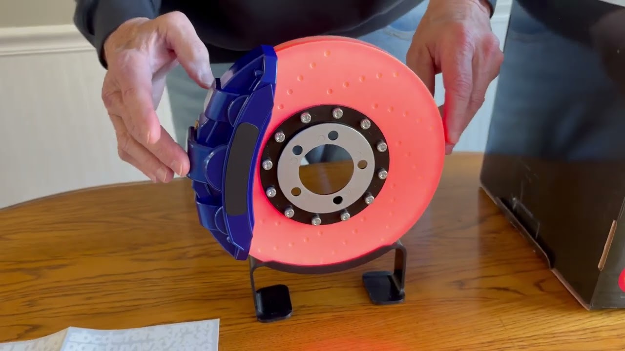 Brake Disc Ambient Lamp with Touch Switch | Unique Gift Idea For Car Guys