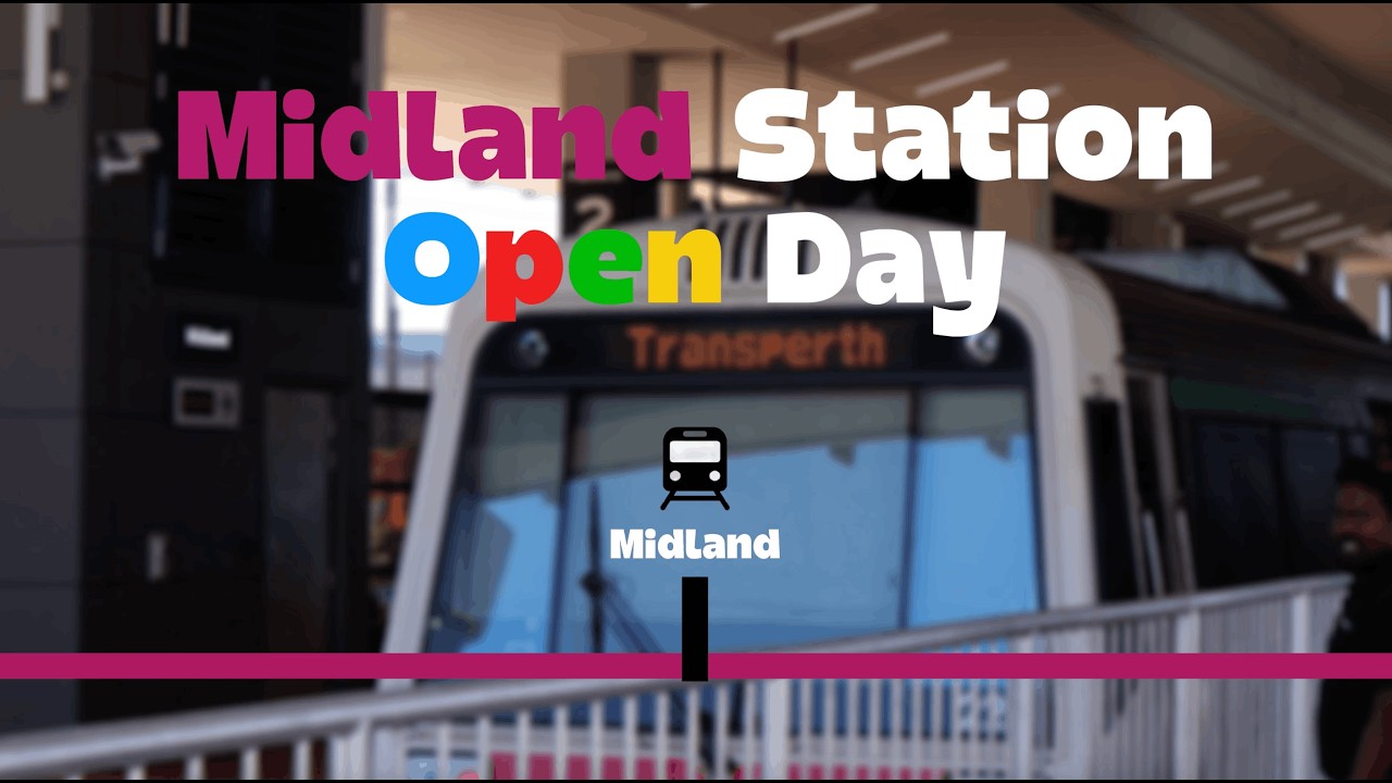 Midland Station Opening Day! 🚂