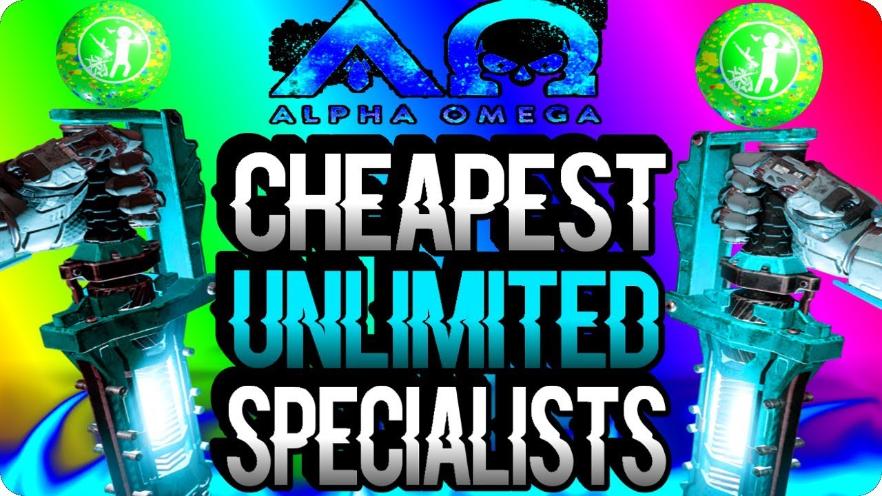 BO4 Zombie Glitches: Cheapest Unlimited Specialists Glitch On Alpha Omega - Black Ops 4 Glitch