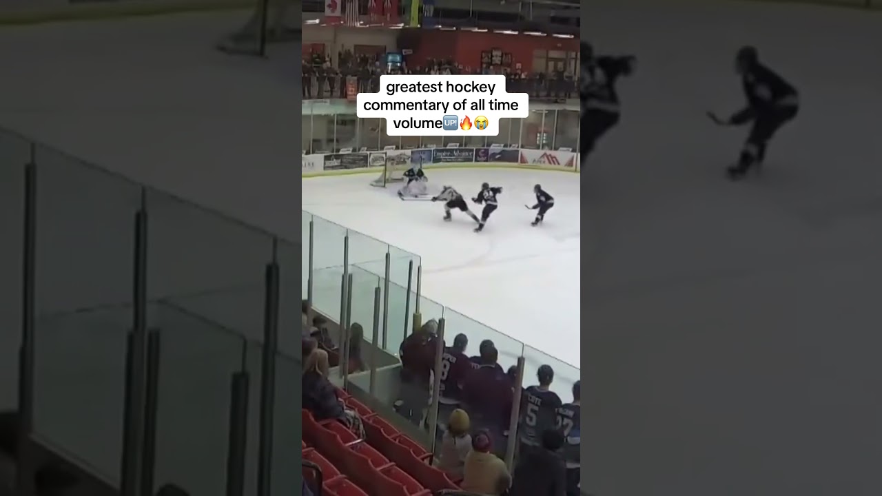 greatest hockey commentary😭🙏 | #hockey #nhl #hockeytok