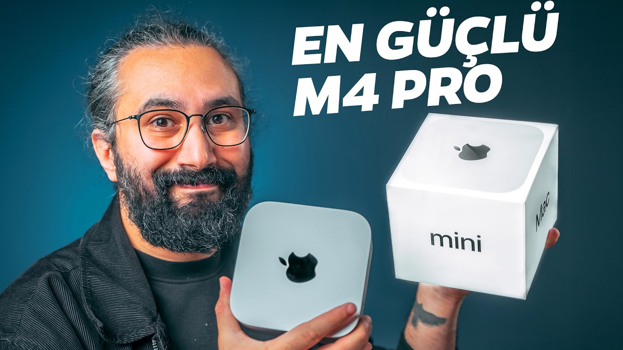 Mac Mini M4 Pro - Kutu Açılışı - Ön İnceleme - Test