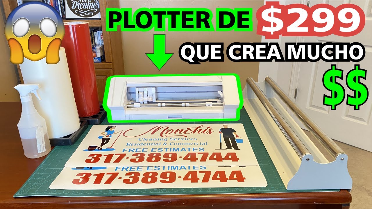 como hacer letreros de vinilo con CAMEO 4 Silhouette