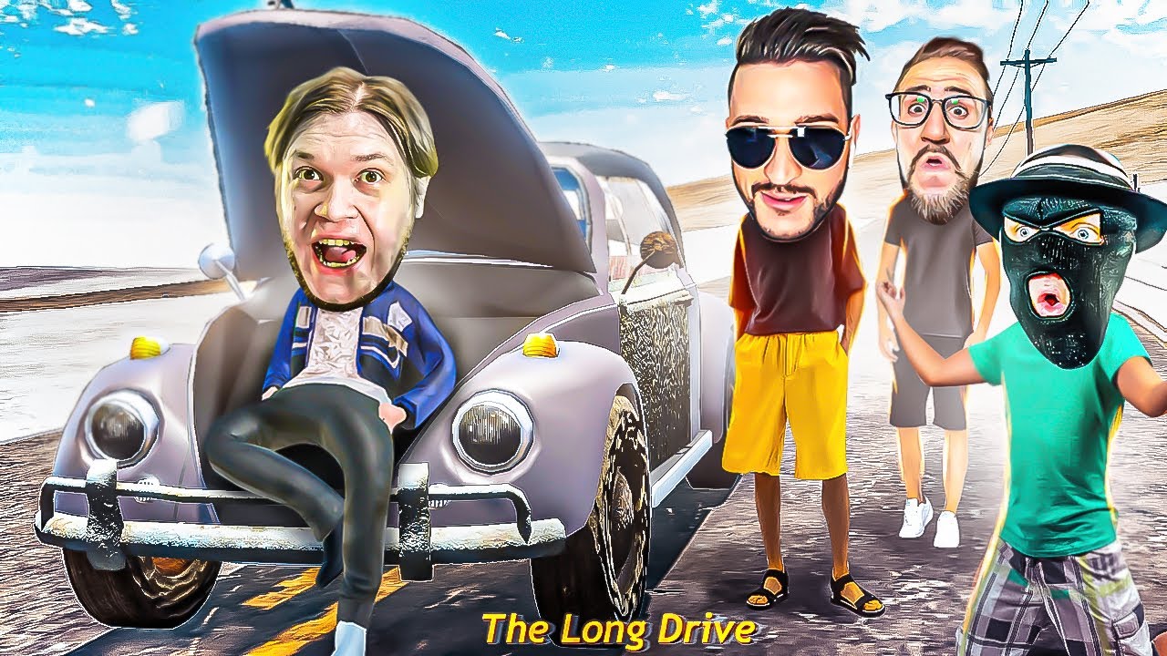 THE LONG DRIVE ВЧЕТВЕРОМ! ИГРА НЕ ВЫДЕРЖАЛА! НАШЛИ НОВУЮ ТАЧКУ!