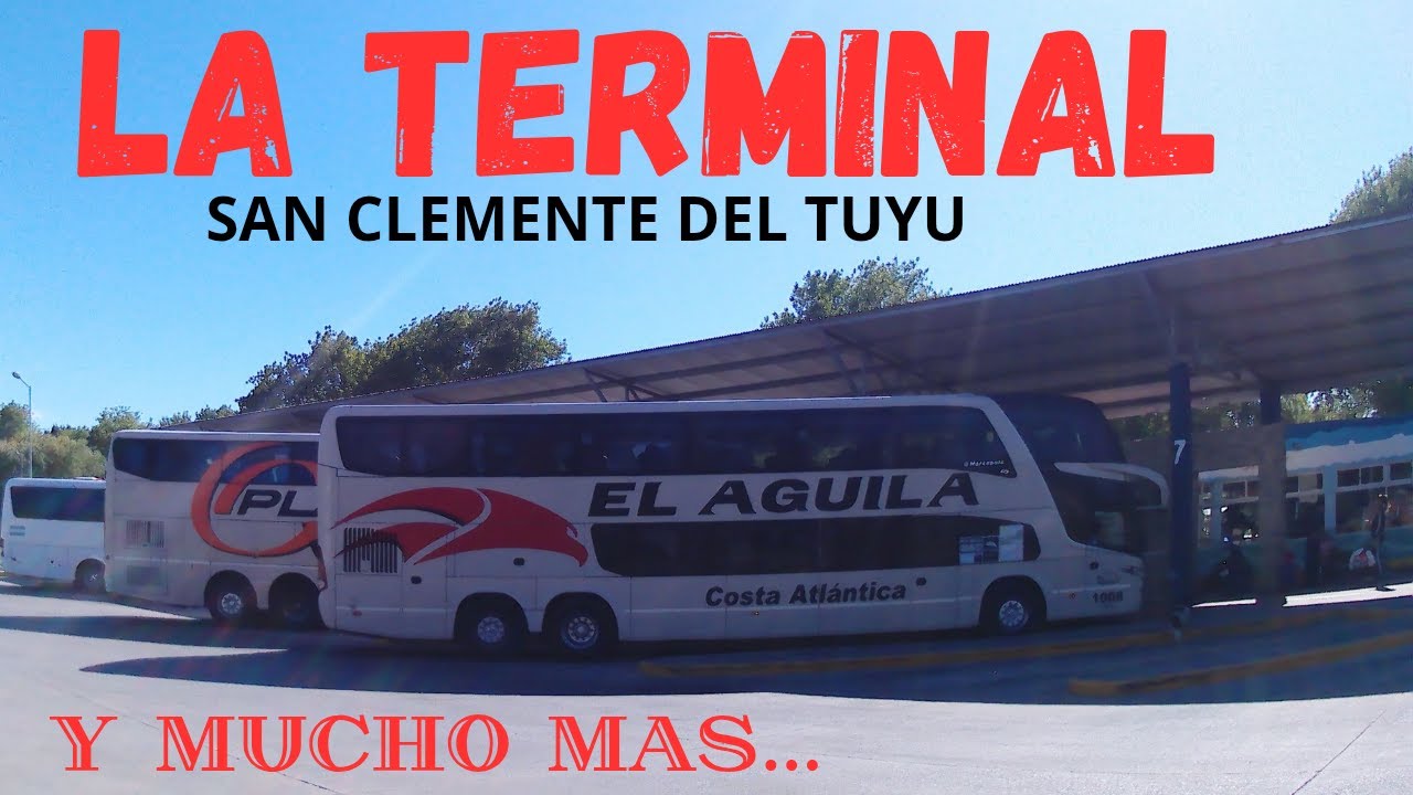 San Clemente del Tuyu, LA TERMINAL de Omnibus 