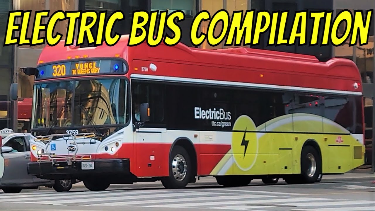 TTC, YRT, & More | 2022 Electric Bus Compilation