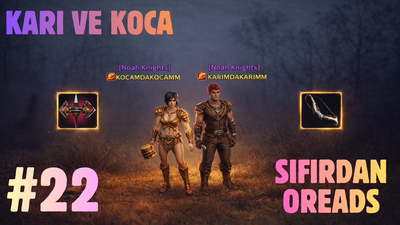 KARI KOCA SIFIRDAN OREADS! - YAYIN KESİTLERİ #22 #knightonline