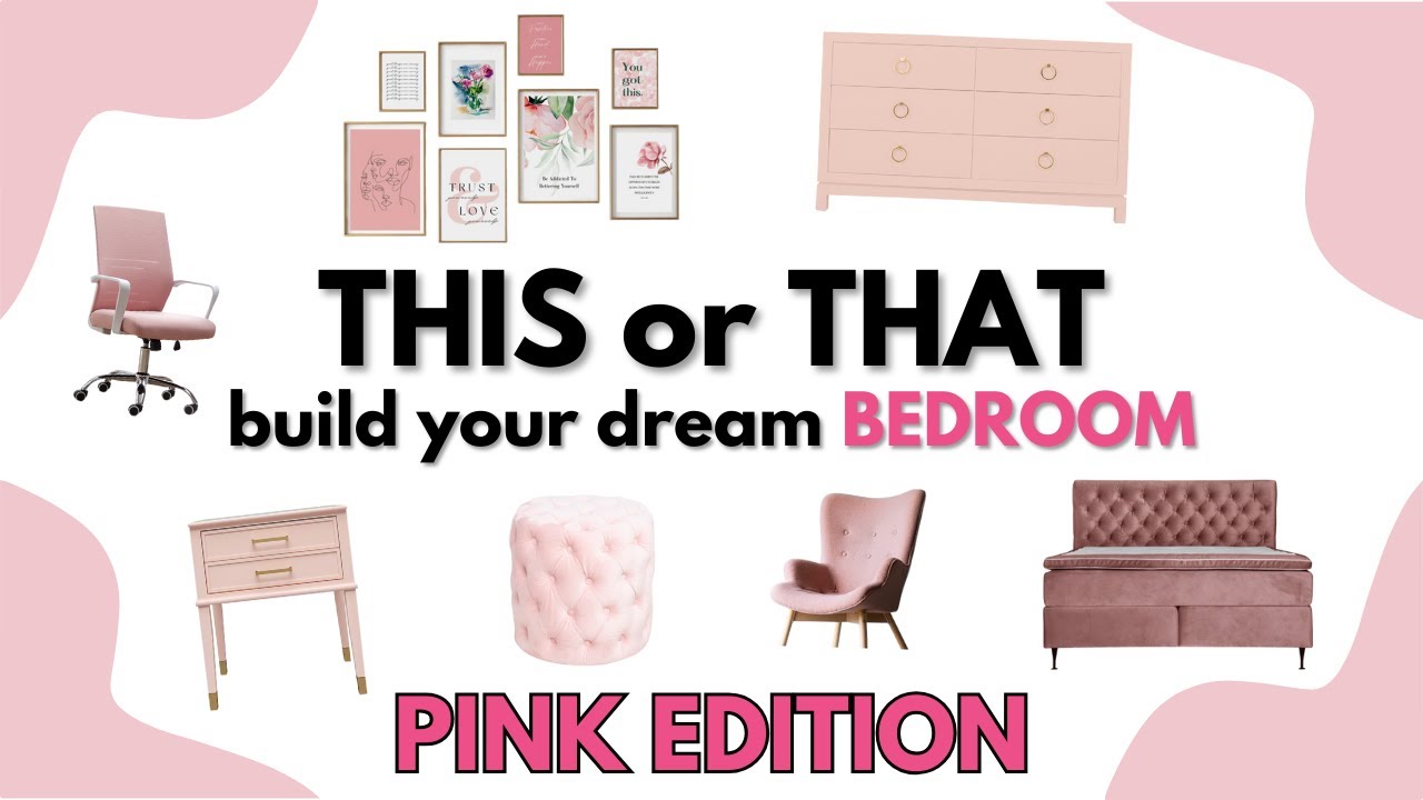 THIS or THAT | Build Your DREAM Bedroom - PINK Edition 🩷🌸