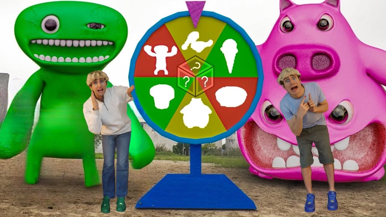 GIRIAMO LA RUOTA PAUROSA DI GARTEN OF BANBAN 3…😱 *accadono cose strane*