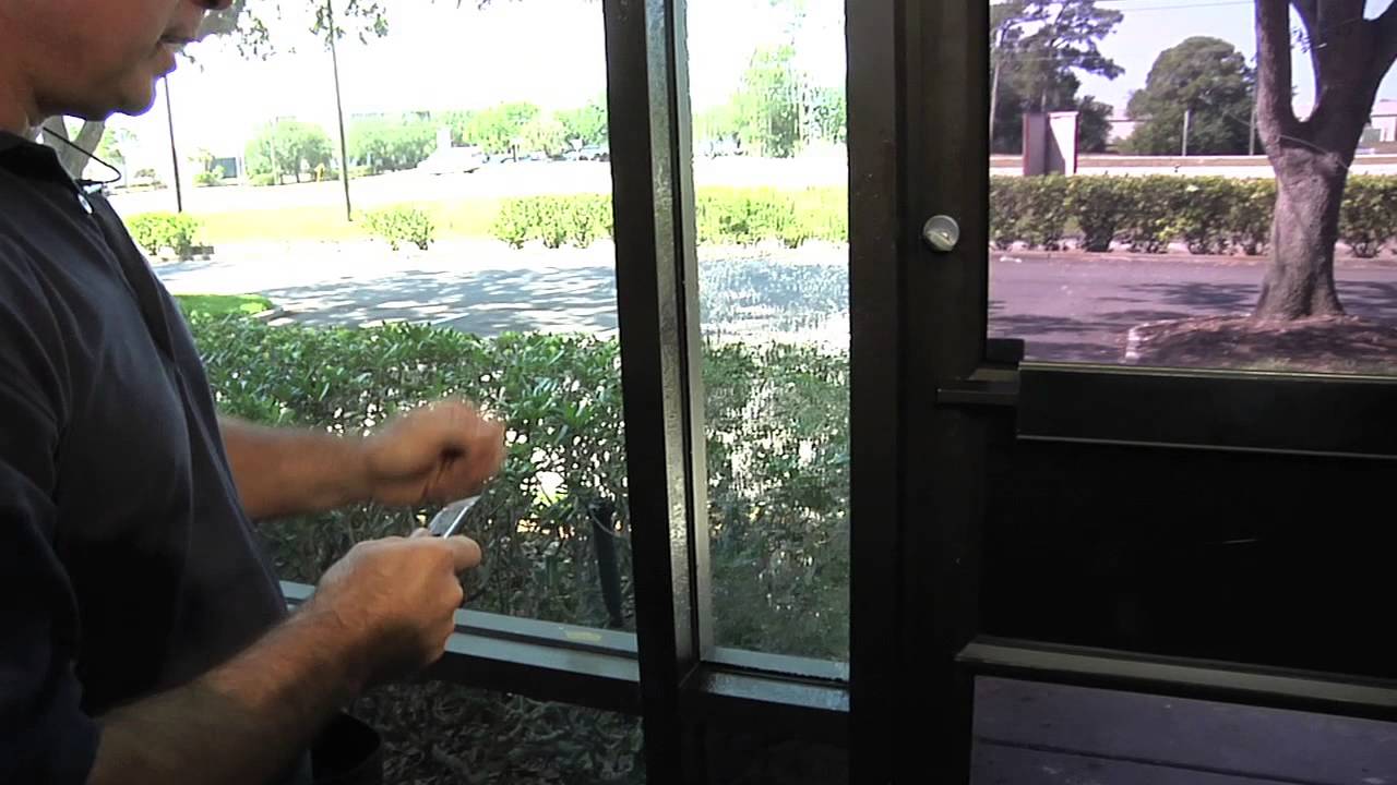 Madico Flat Glass Film Removal