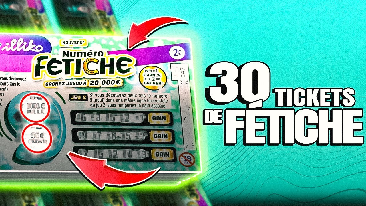 30 FÉTICHES pour remporter les 20,000€ !
