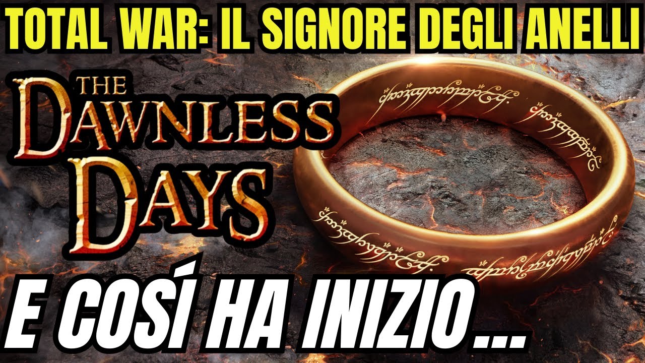 Il Signore degli Anelli come non l'hai MAI VISTO: Campagna TOTAL WAR [Mod 
