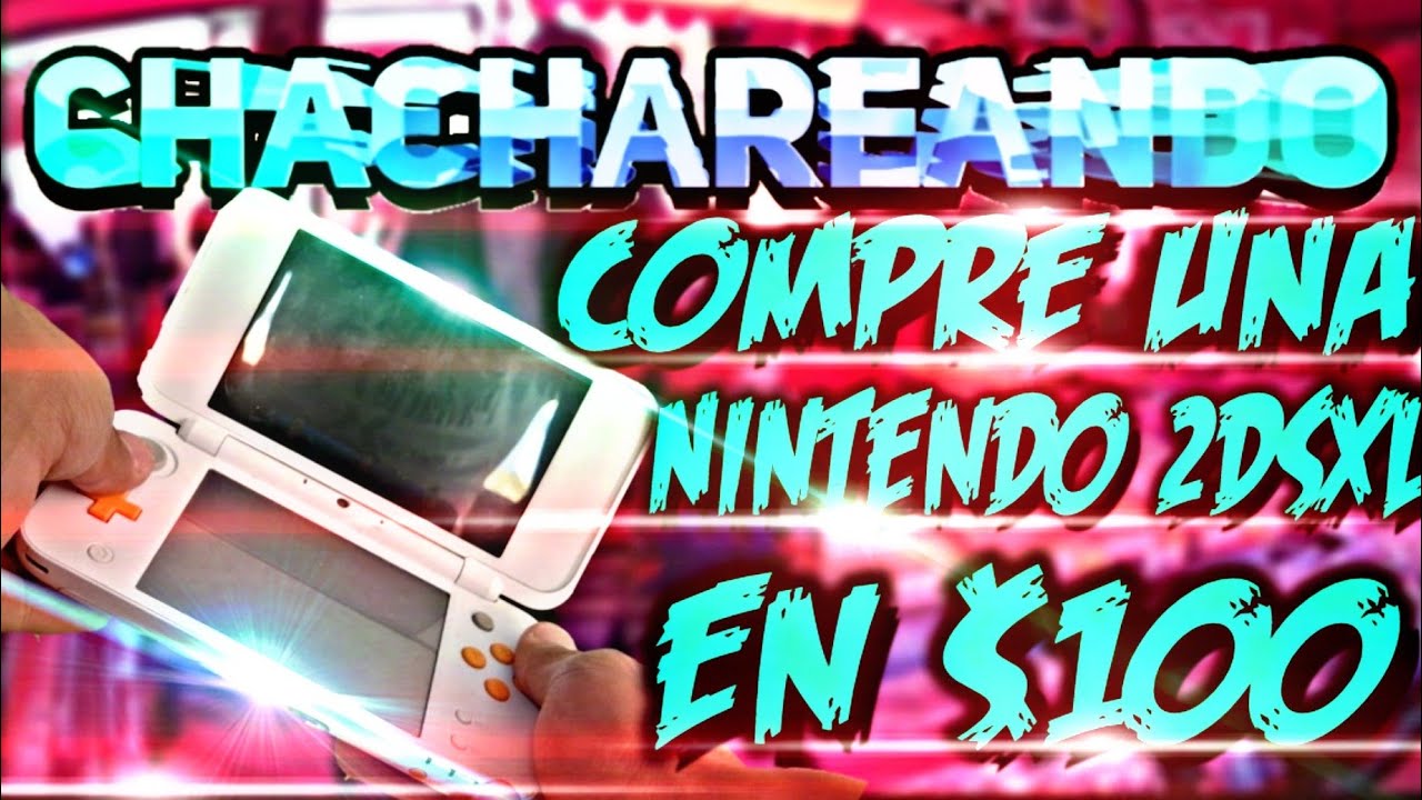 Compre Una Nintendo 2DSXL En $100 Y Un Lote De Juegos Sin Igual Cháchareando En El Tianguis Ofertas