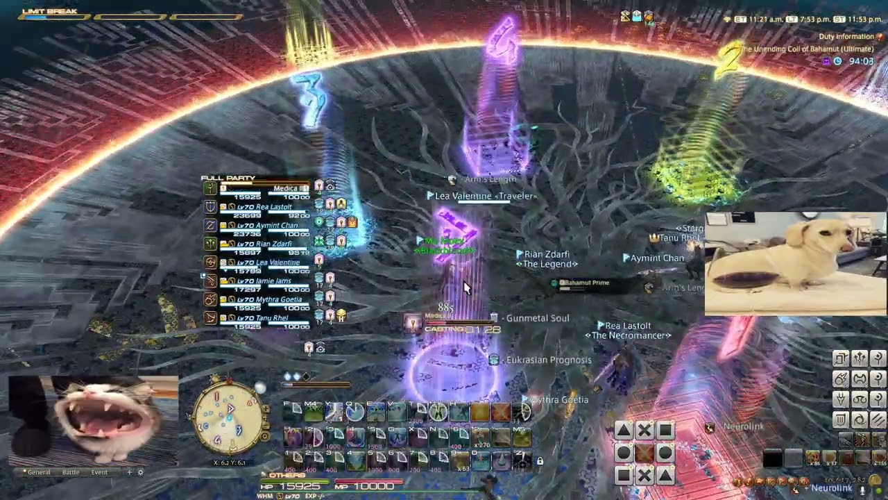 FFXIV Endwalker UCOB clear [WHM POV] 1,268.8 rDPS
