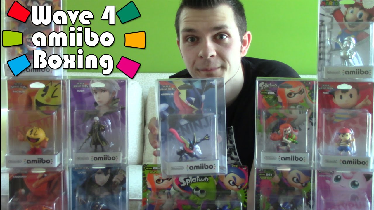 Amiibo Wave 4 Collector's Case Boxing + Amiibo Hunting Tips & Tricks!