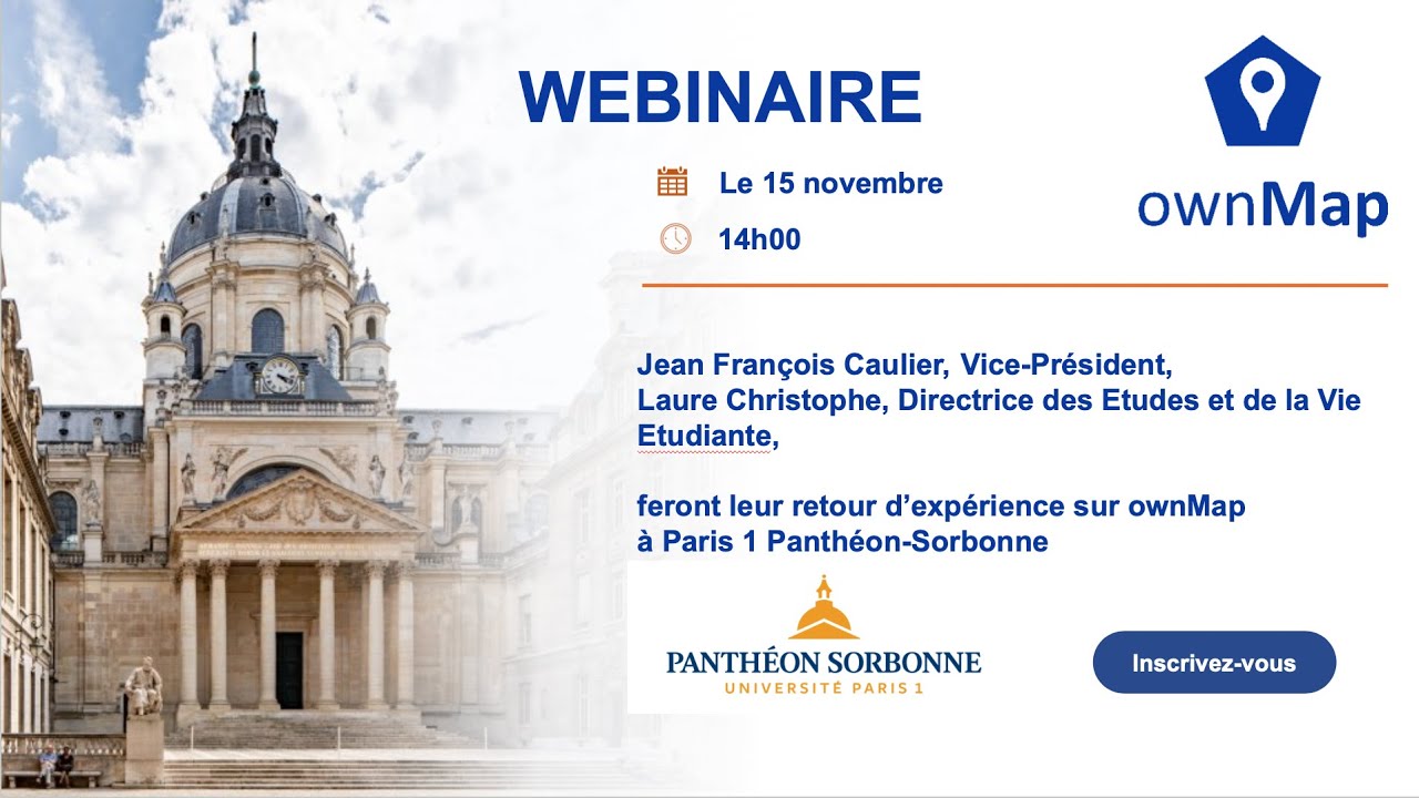 Webinaire Retour d'expérience Panthéon-Sorbonne