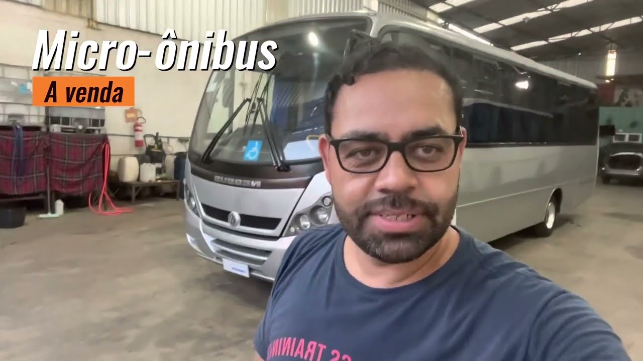 Micro-ônibus Thunder Plus finalizado #fretamento #microonibus @companhiabus