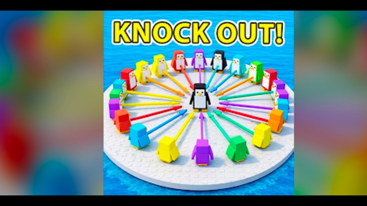 So, I played penguin knockout...