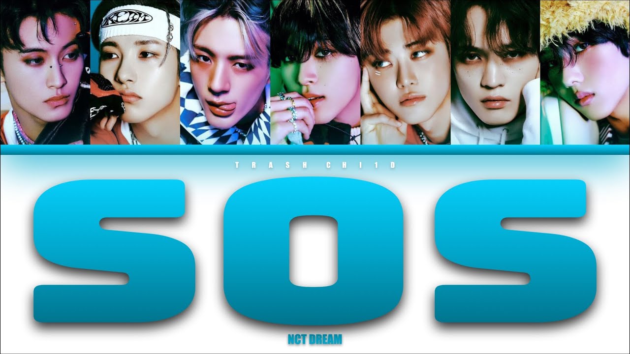 NCT DREAM - SOS (Colour-coded Lyrics) (Capcut Auto Lyrics)