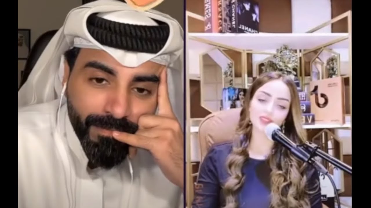 ناصر الوبير الشاعر مع الفنانة غزل عبد الله 6\11