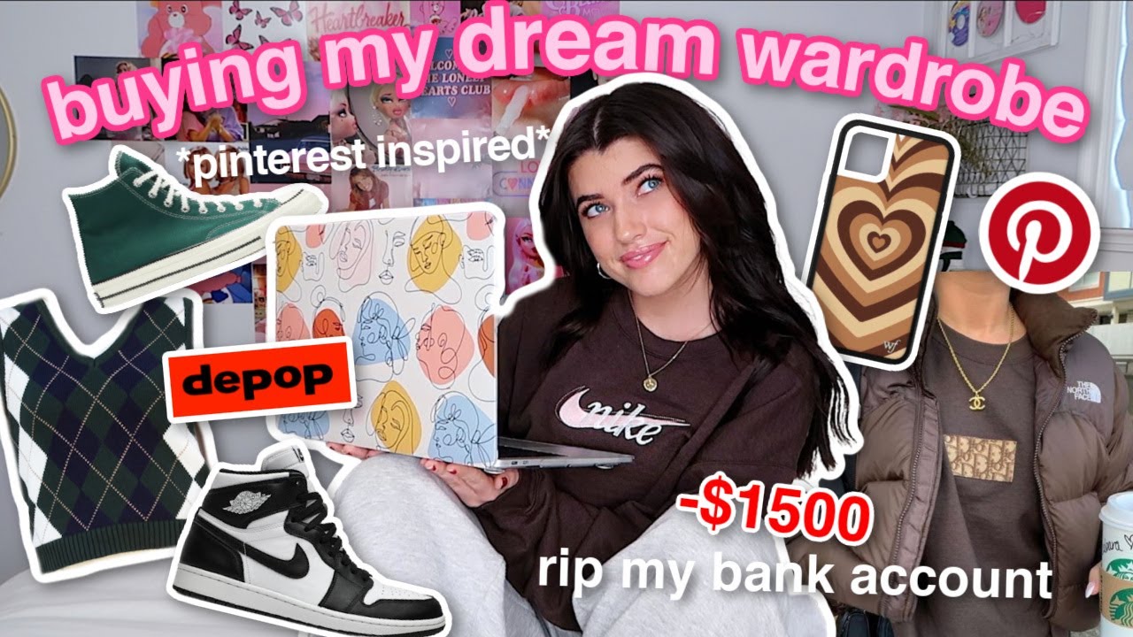 buying my DREAM wardrobe! shop w/ me - pinterest inspired!