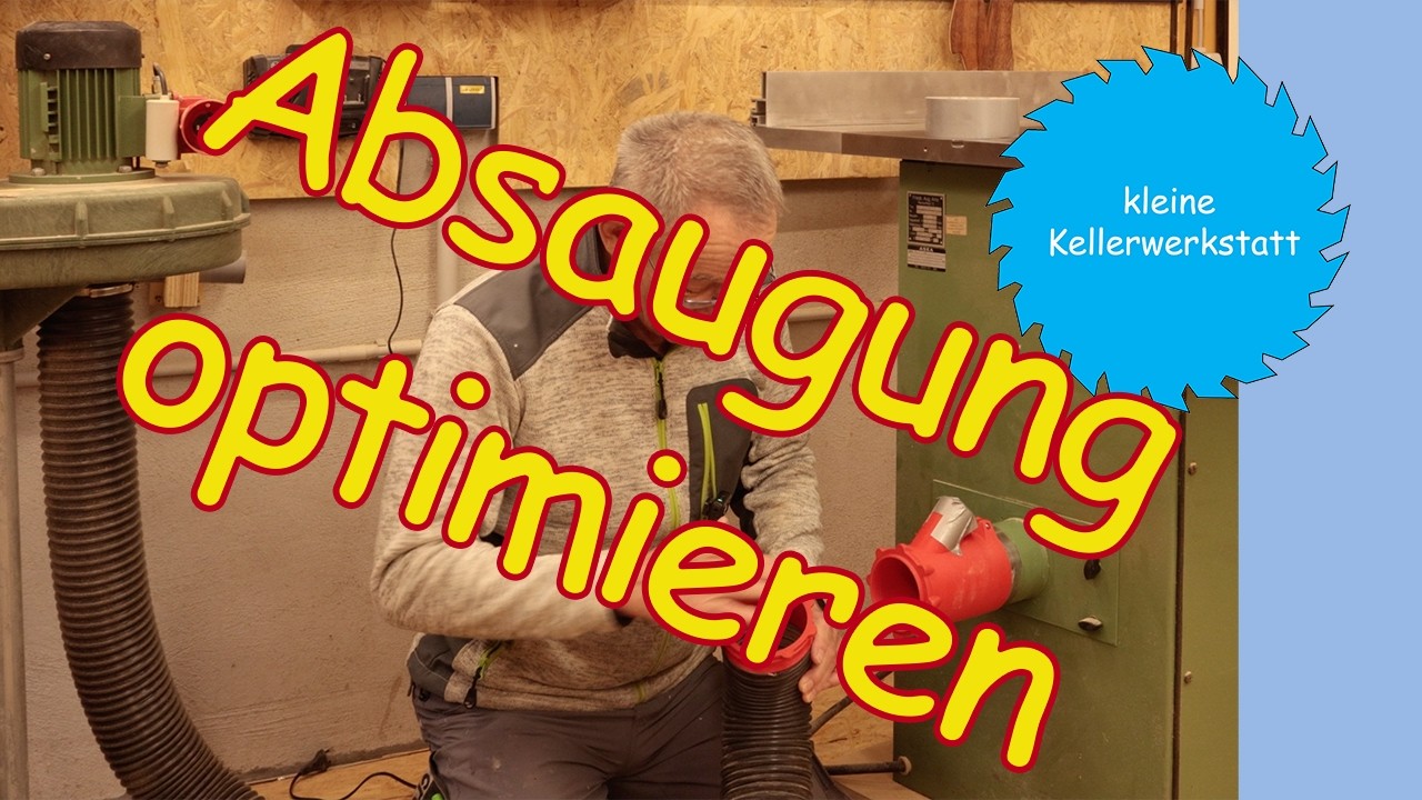 #100mmAbsaugung #woodworking #diy