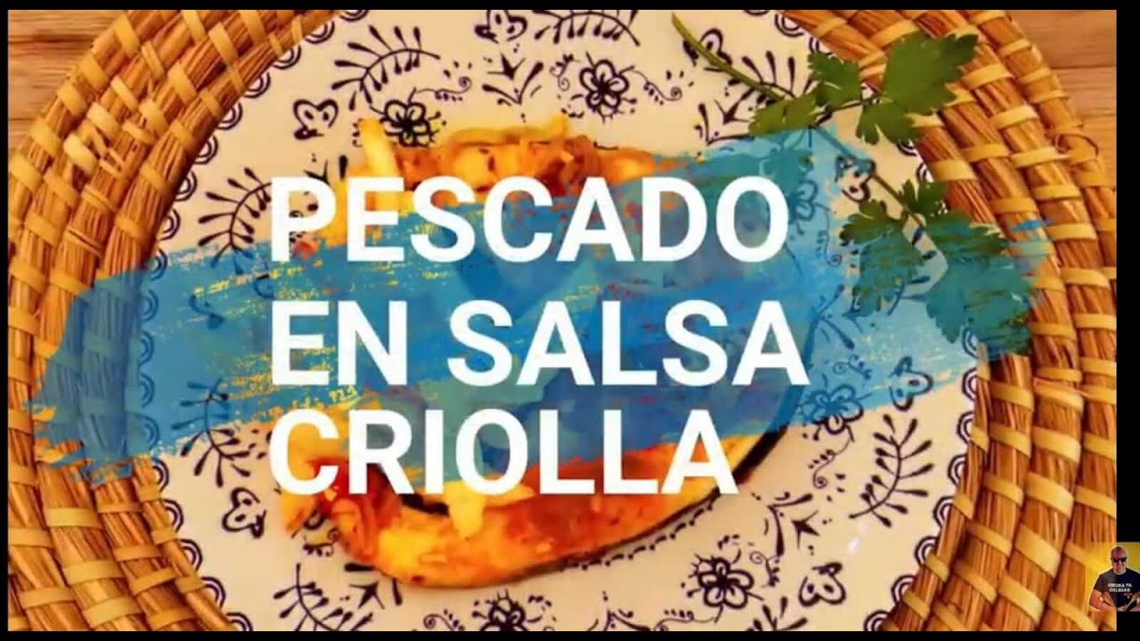 #PESCADO EN SALSA CRIOLLA #COCINAPACOLEGAS 😎😎😎😎