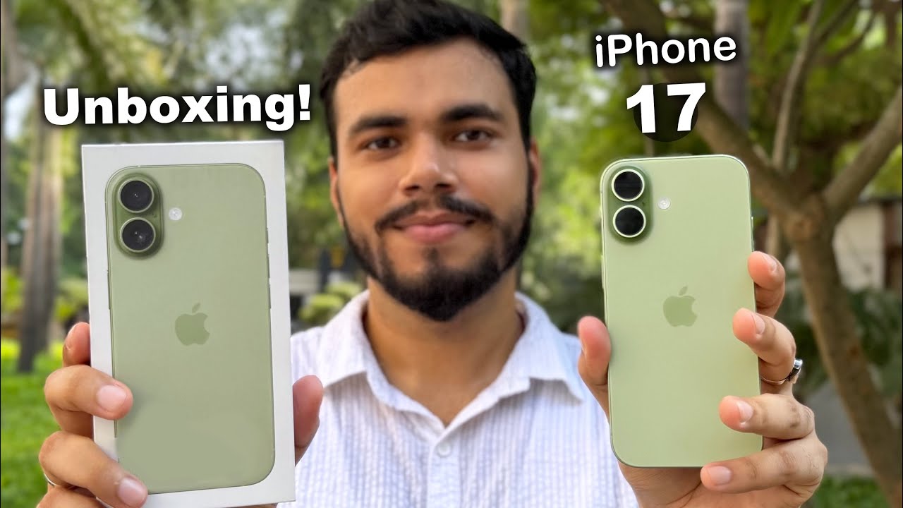 iPhone 17 Unboxing on Launch Day 🔥 | iPhone 17 Quick Review in HINDI