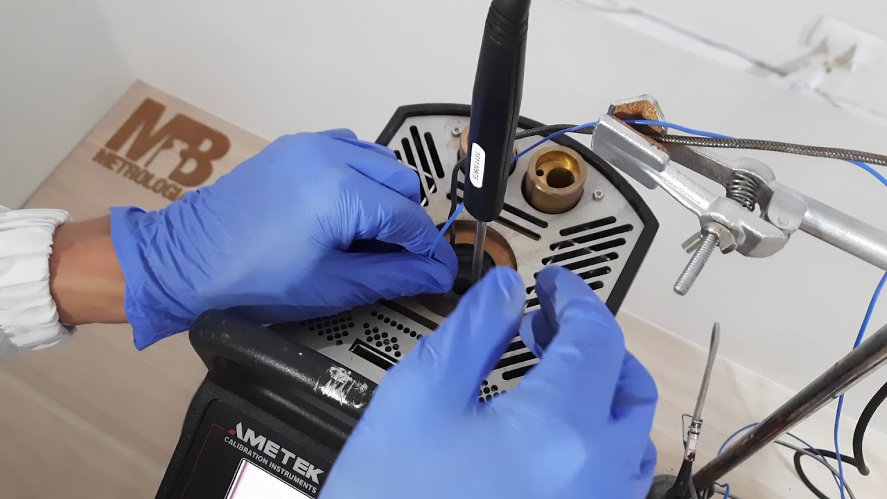 Programación de Bloque Seco Para Calibración de Termómetro Digital