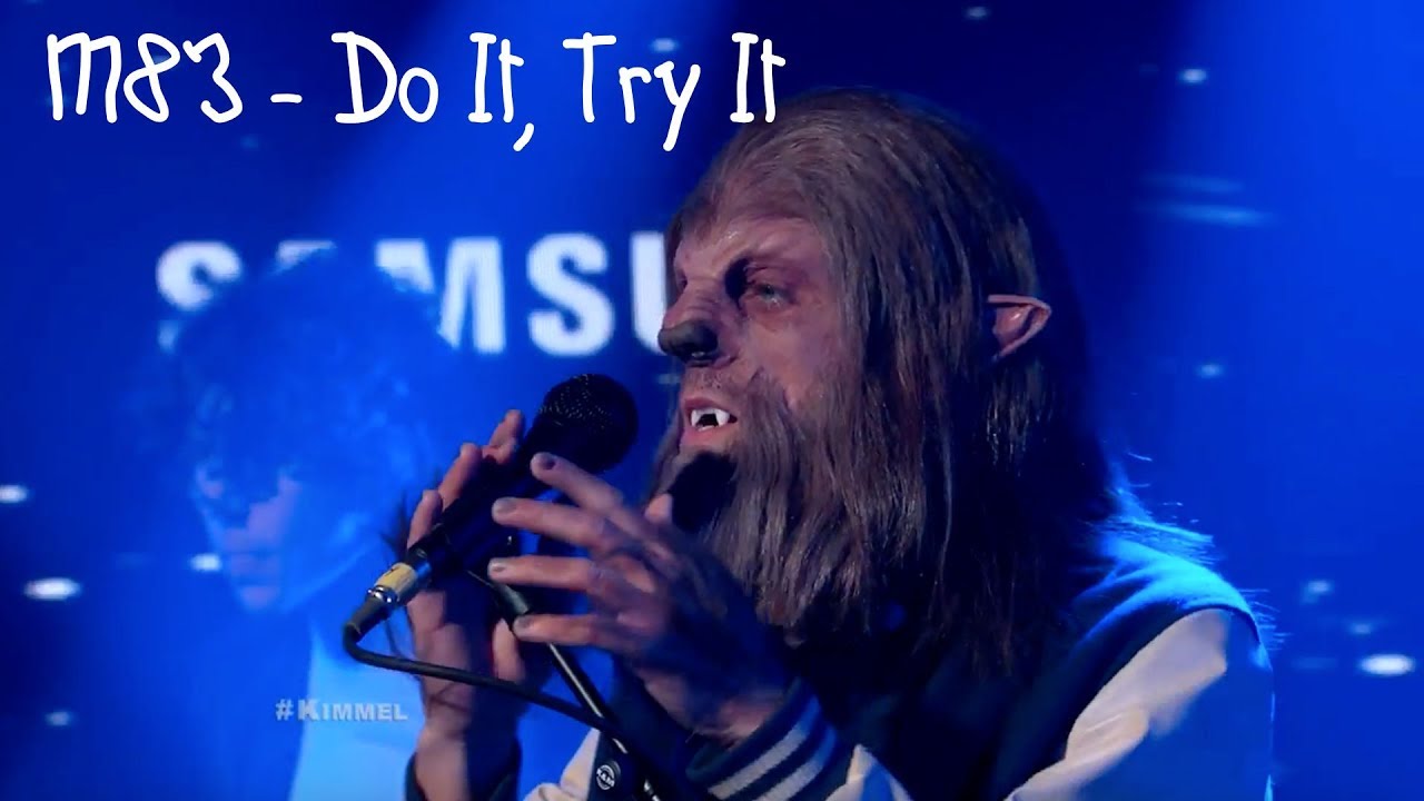 M83 - Do It, Try It (Jimmy Kimmel Live Performance)