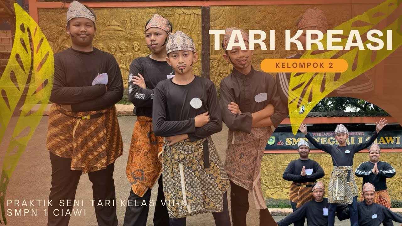 VII-K || Dokumentasi Praktik Seni Tari Siswa Kelas - KELOMPOK 2