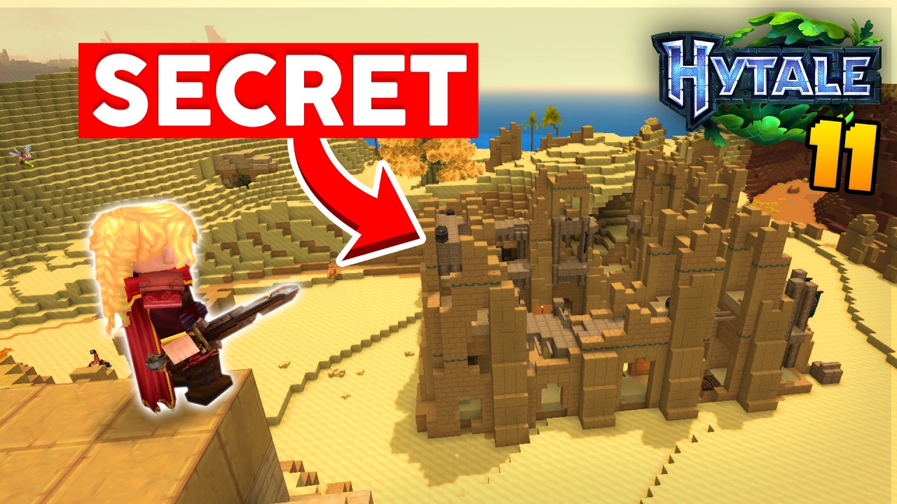 HYTALE le SECRET des Temples du Désert RÉVÉLÉ | Hytale Gameplay !