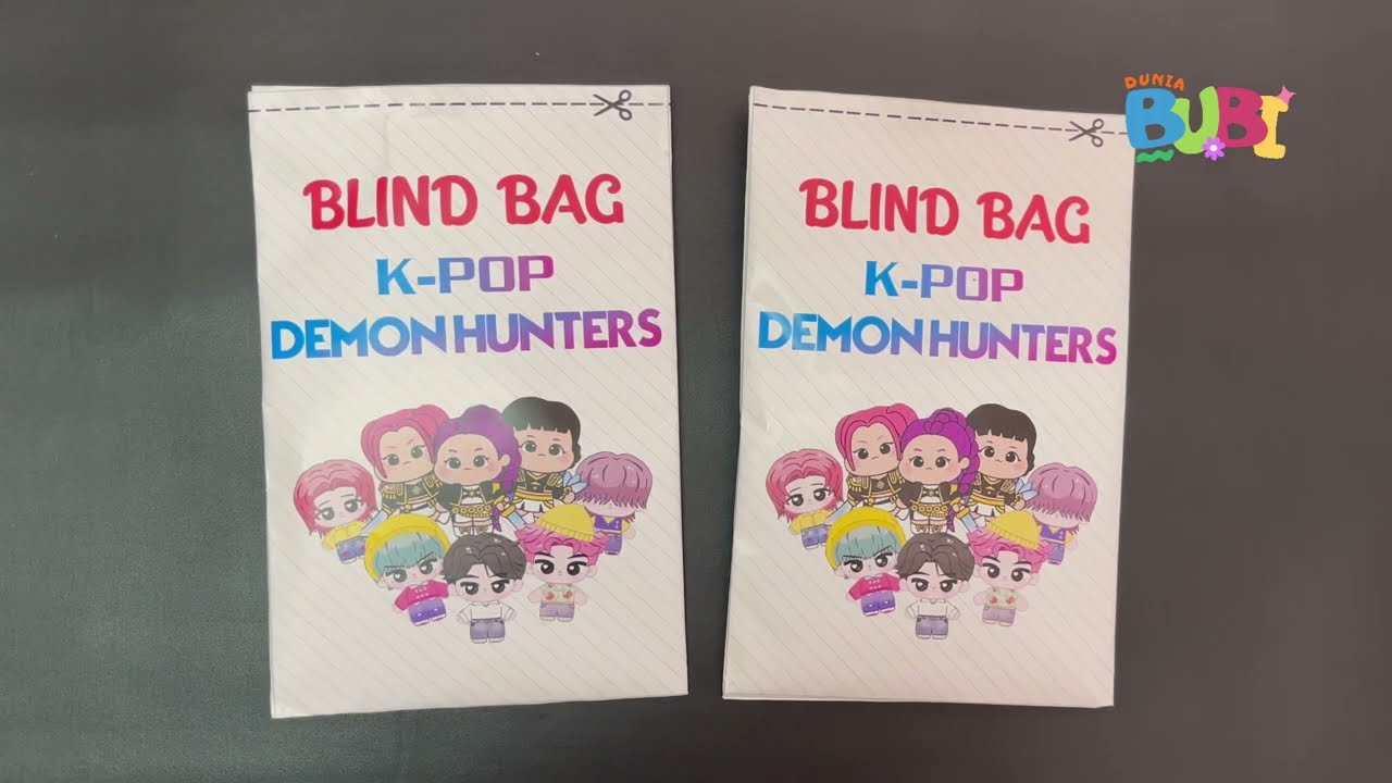 UNBOXING BLIND BAG KPOP DEMON HUNTER PART 1