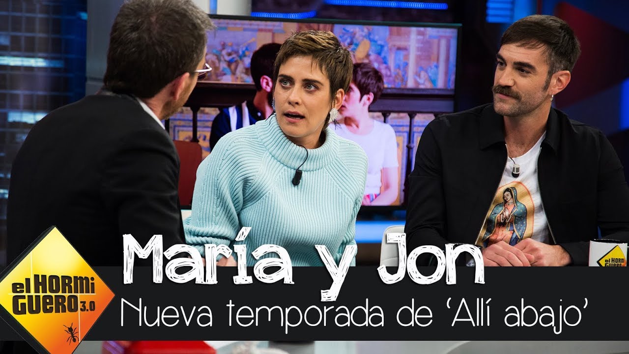 María León y Jon Plazaola adelantan detalles de lo nuevo de 'Allí Abajo' - El Hormiguero 3.0