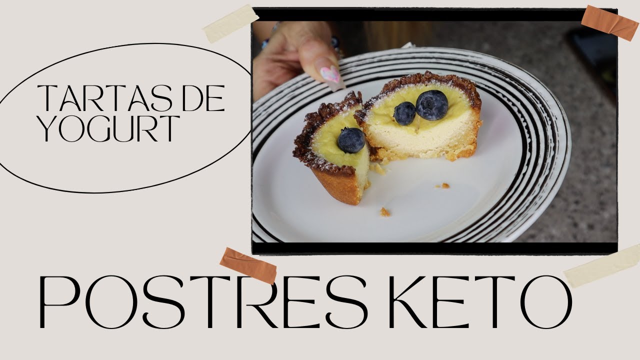 Tartas de yogurt keto