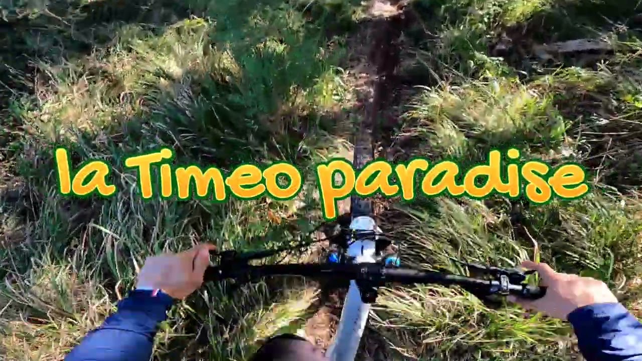 Découverte des pistes de Bagnols en Forêt. un spot incroyable.