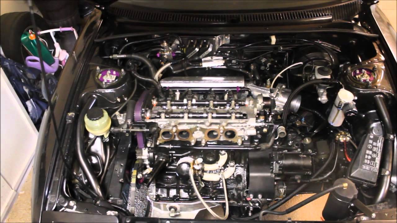 Time Lapse motor install on 1990 Toyota Celica Alltrac GT-Four