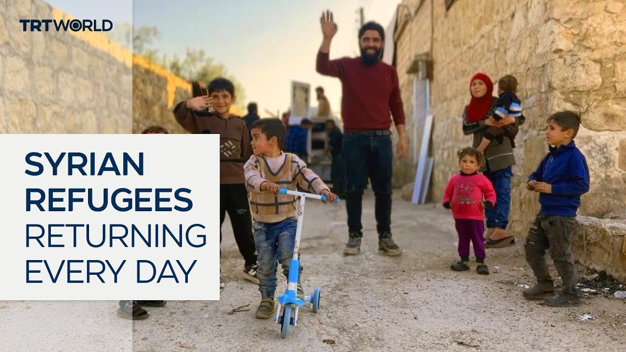 Syrian family returns to town ravaged by war