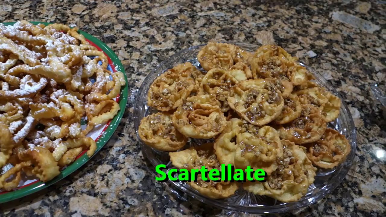 Italian Grandma Makes Christmas Cookies: Scartellate, Struffoli & Crostoli