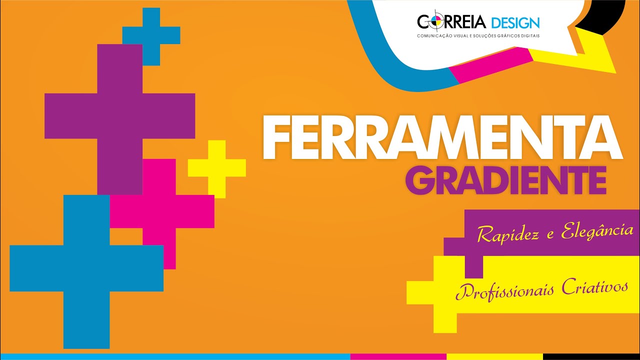 COMO POR GRADIENTE NO COREL DRAW - FERRAMENTA GRADIENTE