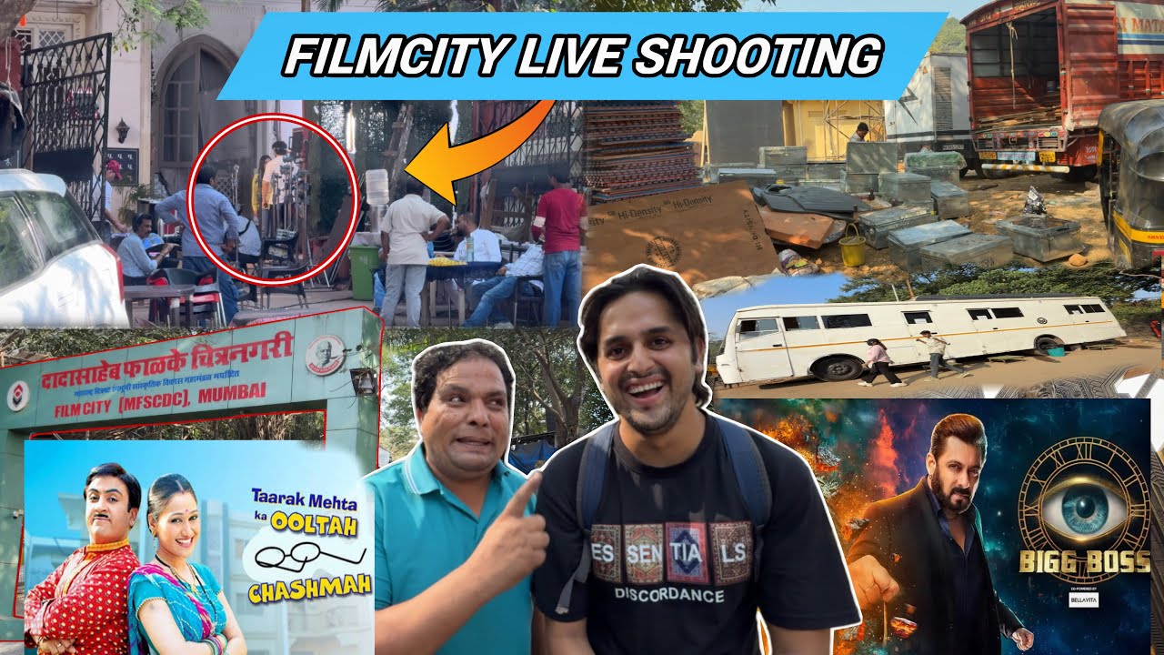 Mumbai Filmcity Tour | Live Shooting, Bigg Boss House Reality, TMKOC & Kapil Sharma Show Set