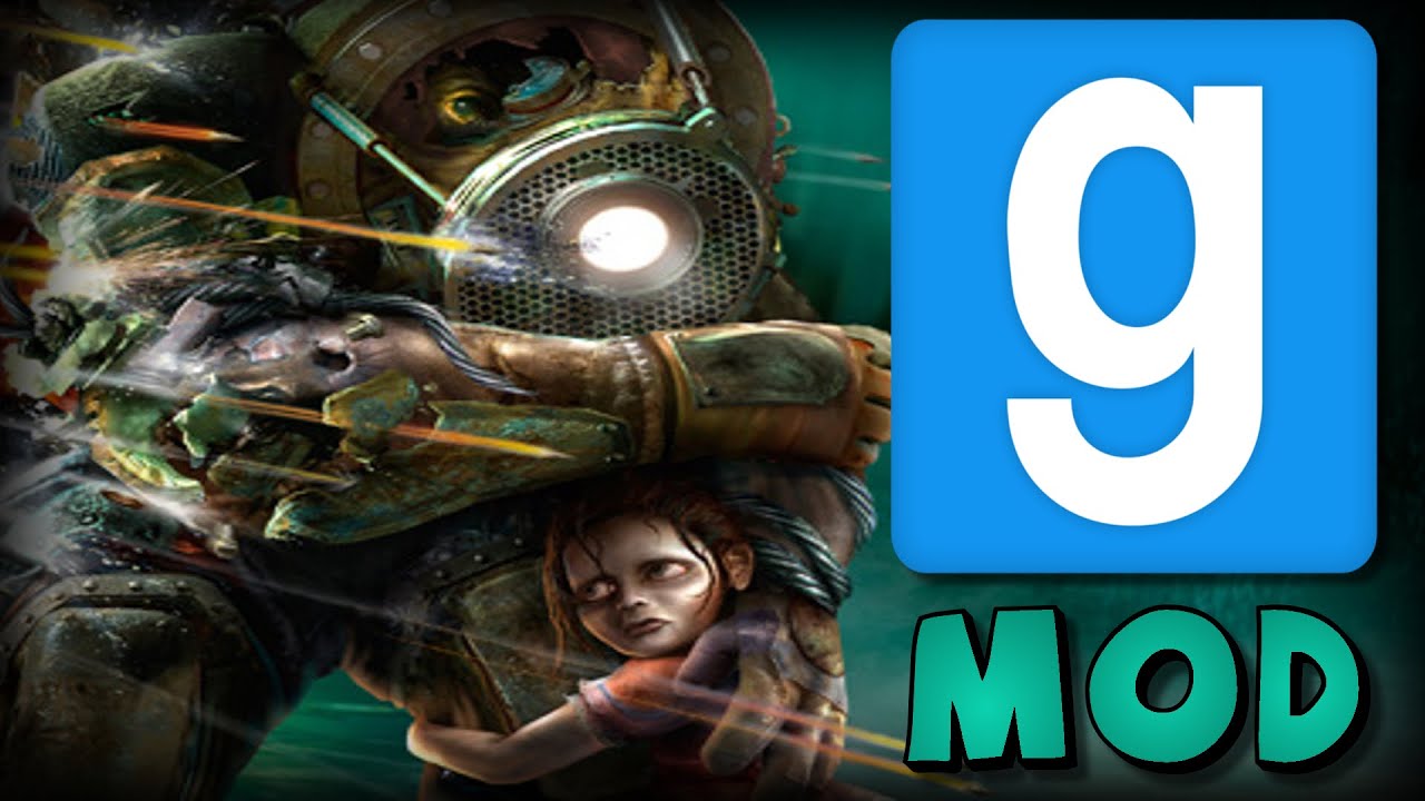 Garry's Mod: Bioshock Drill & Old Plasmids Mod Showcase