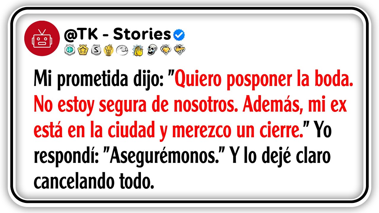 Mi prometida dijo: 