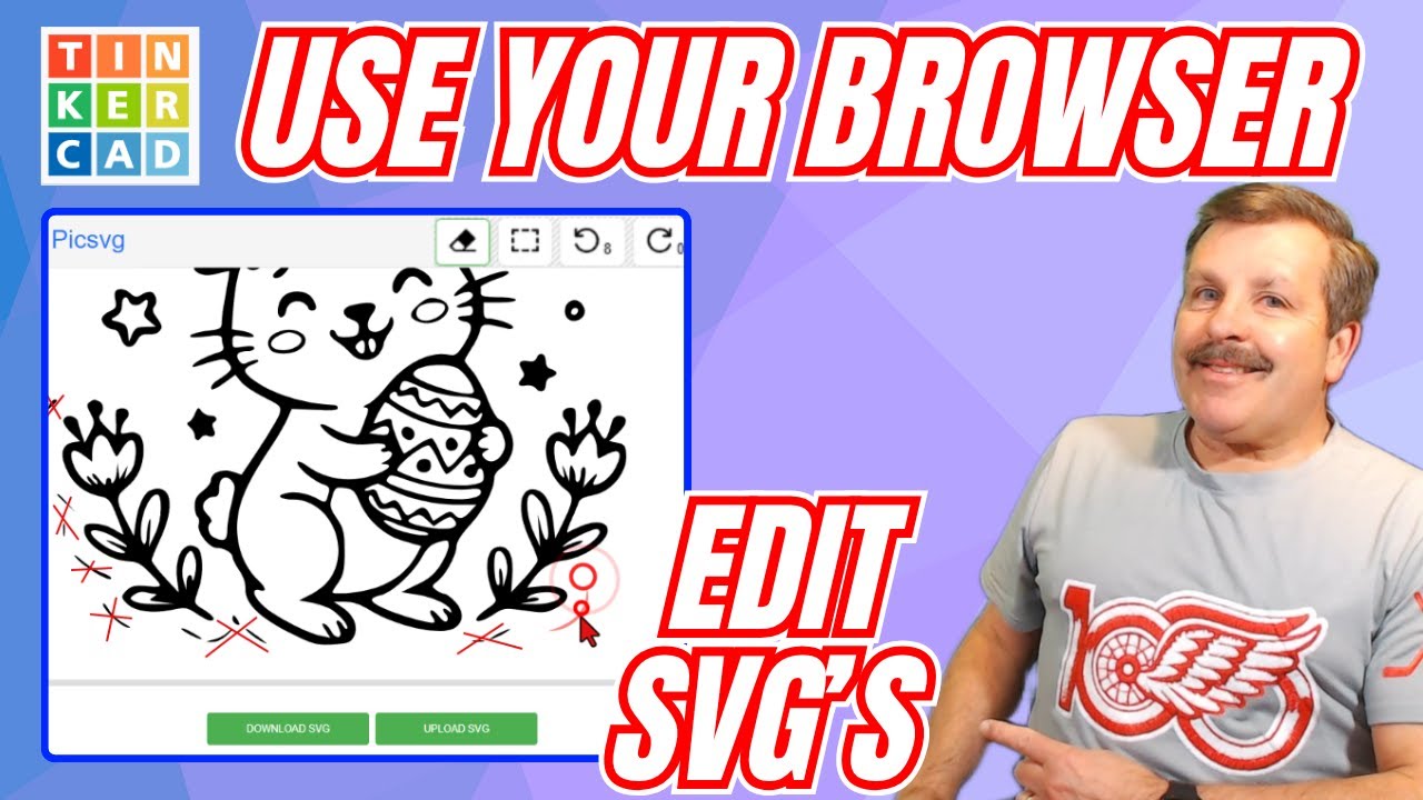 Edit SVG Files in a Browser: PicSVG & Tinkercad Skill Wizard! 💯🔥